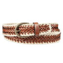 【送料無料】 リーバイス レディース ベルト アクセサリー Women's Levi's Fully Adjustable Leather Raffia Bra...