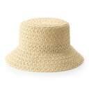 【送料無料】 LC Lauren Conrad レディース 帽子 アクセサリー Women's LC Lauren Conrad Lace Straw Bucket Hat Natural