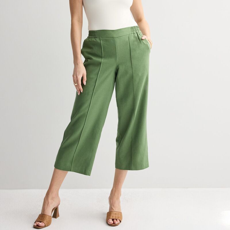 ̵ ʥ󥦥 ǥ 奢ѥ ܥȥॹ Women's Nine West Cropped Pintuck P...