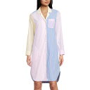 【送料無料】 ランズエンド レディース ナイトウェア アンダーウェア Petite Lands' End Long Sleeve Pajama Nightgow...