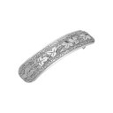 【送料無料】 1928 レディース ヘアアクセサリー アクセサリー 1928 Floral and Vine Hair Barrette Gray