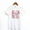 【送料無料】 Simply Sage Market レディース Tシャツ トップス Love Ribbon Garment Dyed Tees White