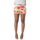 【送料無料】 ポエティック ジャスティス レディース ハーフパンツ・ショーツ ボトムス Curvy Women‘s Floral Print French Terry Athletic Drawstring Shorts Heathgrynprt