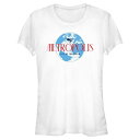 【送料無料】 ライセンス キャラクター レディース Tシャツ トップス Juniors' DC Comics Superman World Metropolis...