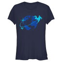 【送料無料】 ライセンス キャラクター レディース Tシャツ トップス Juniors' DC Comics Superman Around The World...