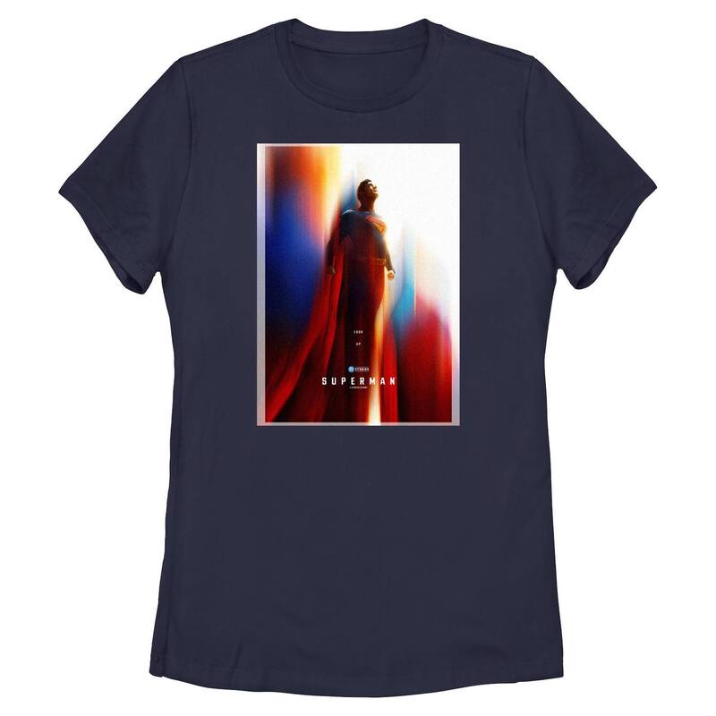 ReVida ŷԾŹ㤨̵֡ 饤 饯 ǥ T ȥåץ Juniors' DC Comics Superman Movie Poster Graphic Tee NavyפβǤʤ7,480ߤˤʤޤ