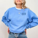 【送料無料】 Simply Sage Market レディース Tシャツ トップス Simply Sage Market Embroidered New York Stars Sweatshirt Carolina