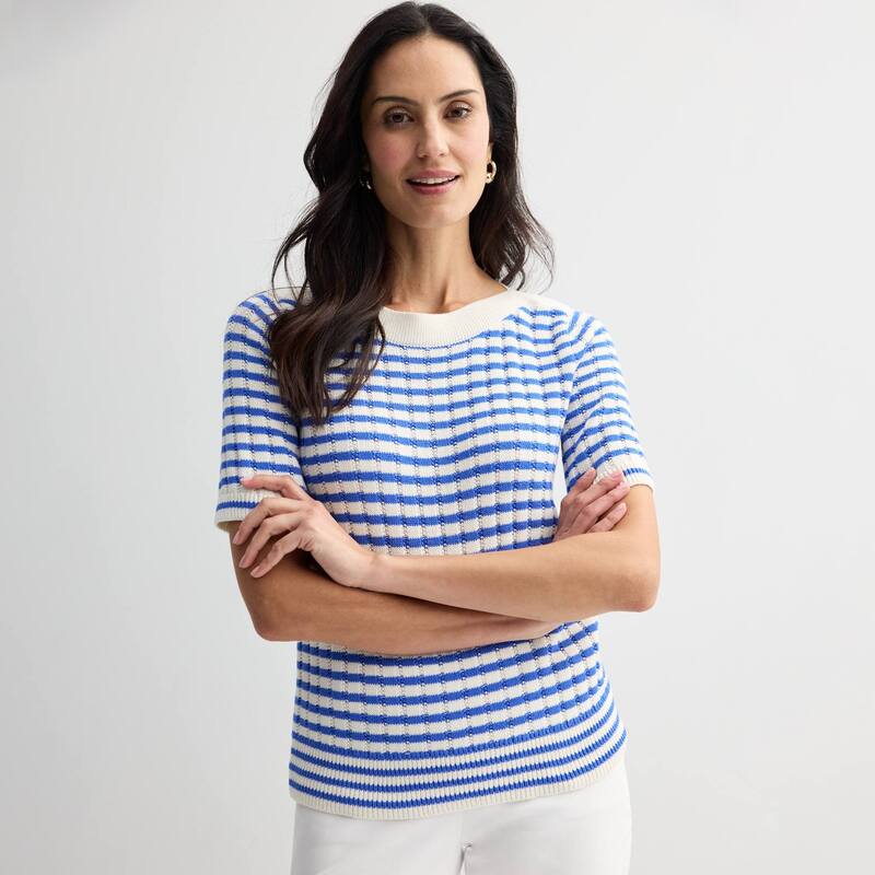 ̵ եȡХ ǥ ˥åȡ  Women's Croft & Barrow Textured Bo...