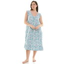 【送料無料】 クロフト&バロー レディース ナイトウェア アンダーウェア Plus Size Croft & Barrow Sleep Gown Light B...