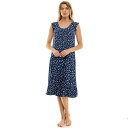 【送料無料】 クロフト&バロー レディース ナイトウェア アンダーウェア Petite Croft & Barrow Tank Top Chemise Nigh...