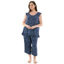 【送料無料】 クロフト&バロー レディース ナイトウェア アンダーウェア Plus Size Croft & Barrow 2-Piece Sleeveless...
