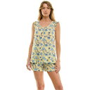 【送料無料】 クロフト&バロー レディース ナイトウェア アンダーウェア Women's Croft & Barrow 2-Piece Sleeveless T...