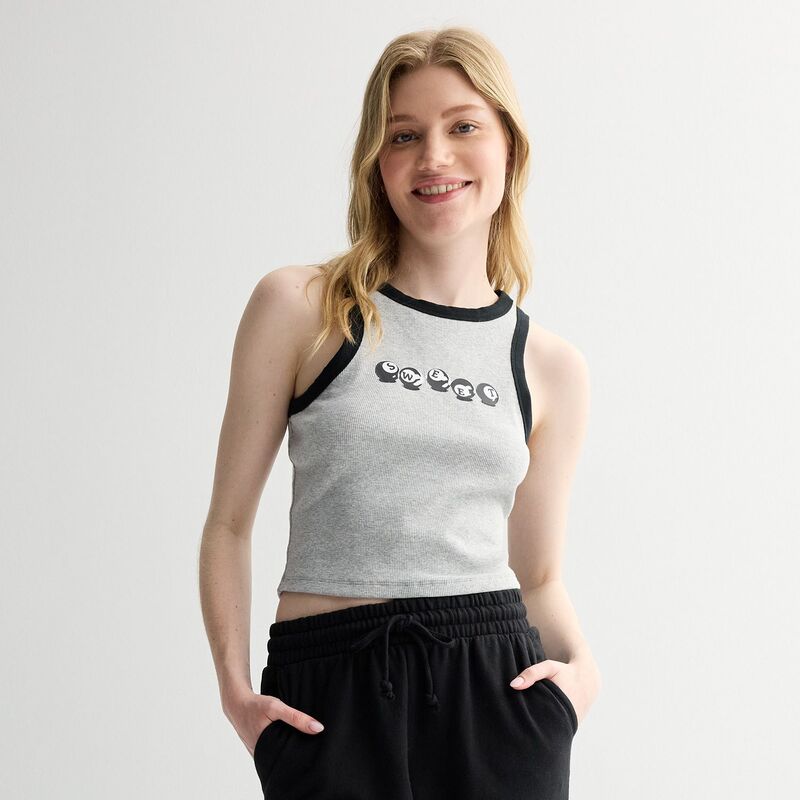 ReVida ŷԾŹ㤨֥֥ǥå ǥ ȥåץ T ϥͥå եå Unbranded Juniors' Sweet Magic Eight Ball High Neck Graphic Tank Top Grey Heather 졼פβǤʤ3,980ߤˤʤޤ