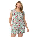 【送料無料】 ドレイパージェームス レディース ナイトウェア アンダーウェア Plus Size Draper James 2-pc. Pajama Tank ...