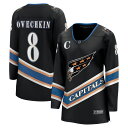 【送料無料】 ファナティクス レディース Tシャツ トップス Women's Fanatics Alexander Ovechkin Black Washing...