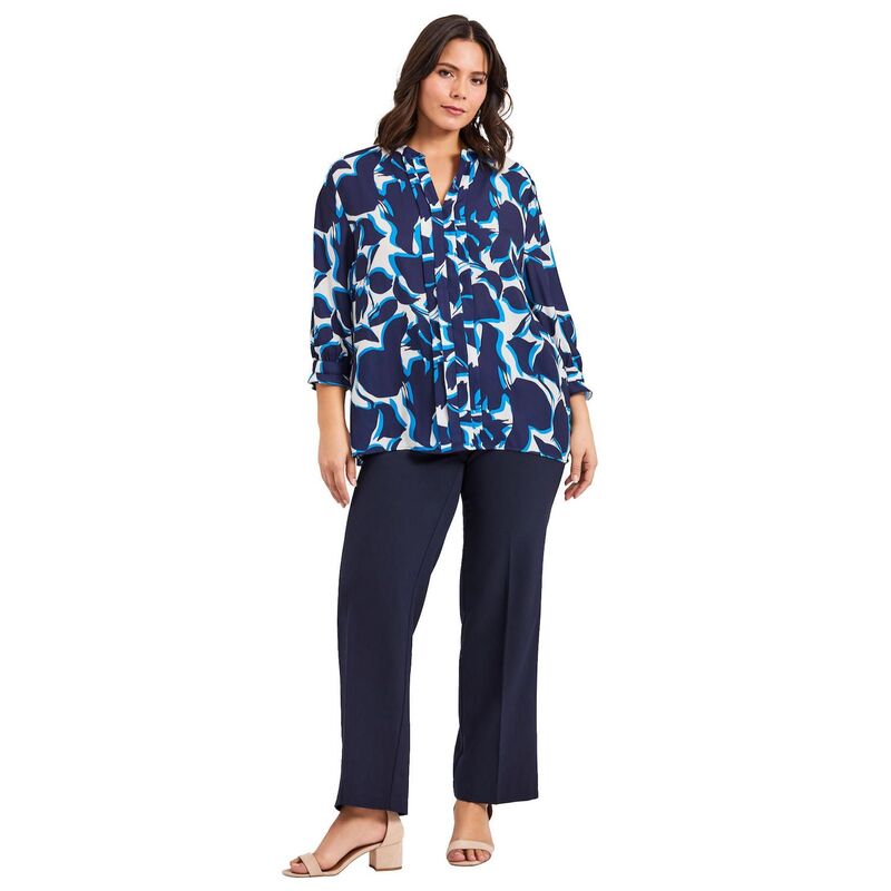 ̵ ٥˥塼 ǥ  ȥåץ Avenue Women's Plus Size Pintuck Popover T...
