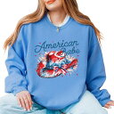 【送料無料】 Simply Sage Market レディース Tシャツ トップス Simply Sage Market American Babe Cowboy Coquette Sweatshirt Carolina