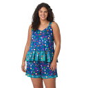 【送料無料】 クドルドッズ レディース ナイトウェア アンダーウェア Plus Size Cuddl Duds Cozy Pajama Tank Top & P...