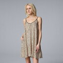【送料無料】 ヴェラウォン レディース ナイトウェア アンダーウェア Women's Simply Vera Vera Wang Plain Weave Che...