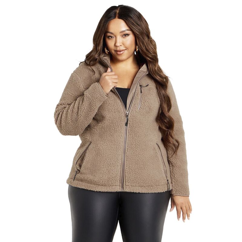 【送料無料】 アベニュー レディース ジャケット・ブルゾン アウター Avenue Women's Plus Size Kyla F..