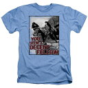 【送料無料】 ライセンス キャラクター メンズ Tシャツ トップス Princess Bride Fellow Adult Heather T-Shirt Light Blue(4)