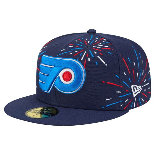【送料無料】 ニューエラ メンズ 帽子 アクセサリー Men'sNew Era Navy Philadelphia Flyers Americana Fireworks 59FIFTY Fitted Hat Fly Navy 【送料無料】 ニューエラ メンズ 帽子 アクセサリー Men'sNew Era Navy Philadelphia Flyers Americana Fireworks 59FIFTY Fitted Hat Fly Navy