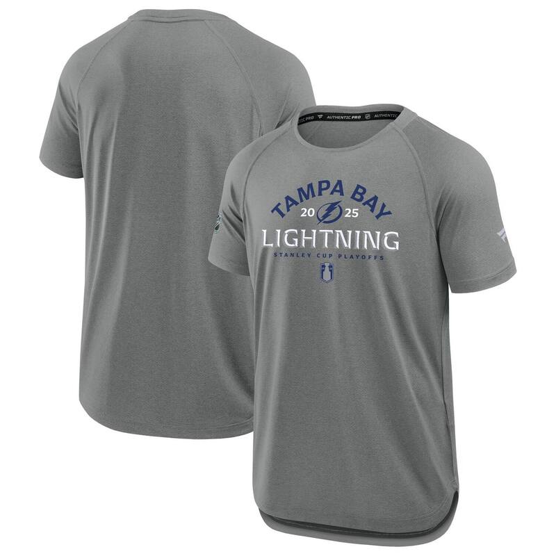 ̵ եʥƥ  T ȥåץ Men's Fanatics Heather Gray Tampa Bay Lig...