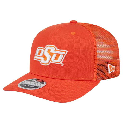 【送料無料】 ニューエラ メンズ 帽子 アクセサリー Men's New Era Orange Oklahoma State Cowboys Primary 9SEVENTY Trucker Stretch-Snap Hat Oks Orange 【送料無料】 ニューエラ メンズ 帽子 アクセサリー Men's New Era Orange Oklahoma State Cowboys Primary 9SEVENTY Trucker Stretch-Snap Hat Oks Orange
