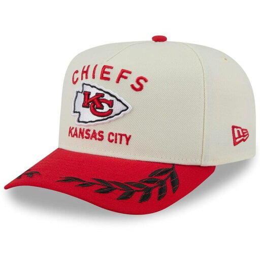 【送料無料】 ニューエラ メンズ 帽子 アクセサリー Men's New Era Cream/Red Kansas City Chiefs 2025 NFL Draft A-Frame 9FIFTY Snapback Hat Chf Beige 【送料無料】 ニューエラ メンズ 帽子 アクセサリー Men's New Era Cream/Red Kansas City Chiefs 2025 NFL Draft A-Frame 9FIFTY Snapback Hat Chf Beige