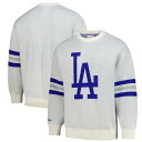 【送料無料】 ミッチェル&ネス メンズ ニット・セーター アウター Men's Mitchell & Ness Cream Los Angeles Dodgers Retro Pullover Sweater Lad Beige