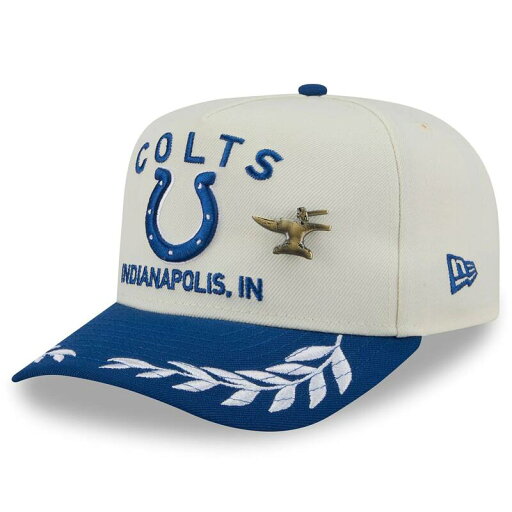 【送料無料】 ニューエラ メンズ 帽子 アクセサリー Men's New Era Cream/Royal Indianapolis Colts 2025 NFL Draft A-Frame 59FIFTY Fitted Hat Clt Beige 【送料無料】 ニューエラ メンズ 帽子 アクセサリー Men's New Era Cream/Royal Indianapolis Colts 2025 NFL Draft A-Frame 59FIFTY Fitted Hat Clt Beige