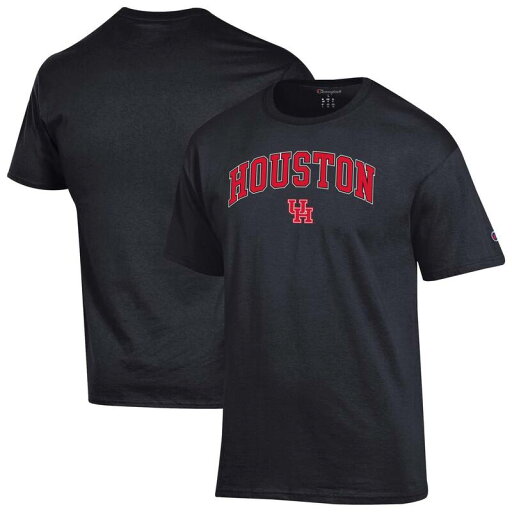 【送料無料】 チャンピオン メンズ Tシャツ トップス Men'sChampion Black Houston Cougars Arch Over Logo T-Shirt Hou Black 【送料無料】 チャンピオン メンズ Tシャツ トップス Men'sChampion Black Houston Cougars Arch Over Logo T-Shirt Hou Black