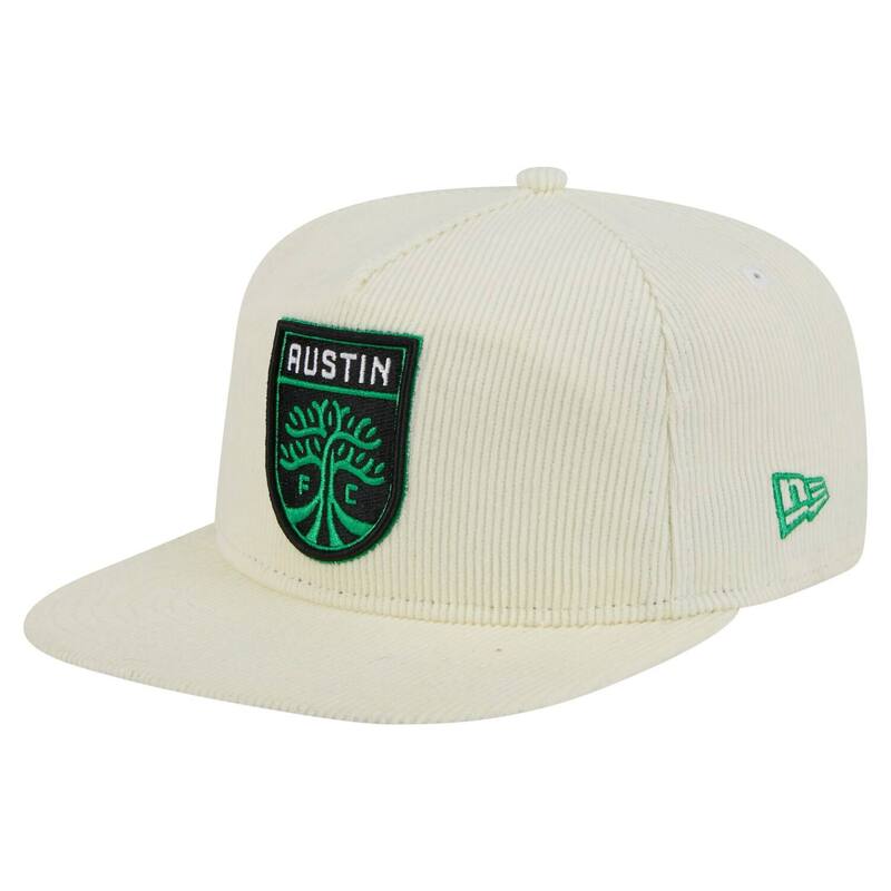 【送料無料】 ニューエラ メンズ 帽子 アクセサリー Men'sNew Era Cream Austin FC 2025 Kickoff Snapback Golfer Hat Afc Beige