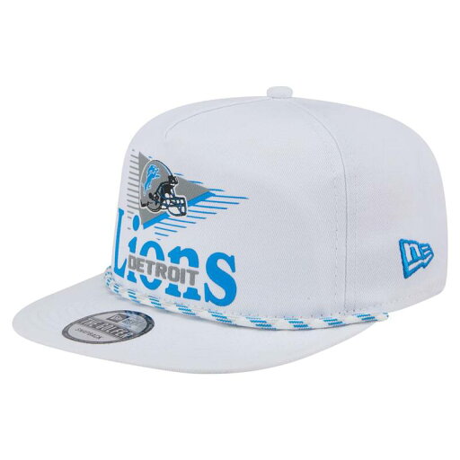 【送料無料】 ニューエラ メンズ 帽子 アクセサリー Men's New Era White Detroit Lions Collide Golfer Snapback Hat Lns White 【送料無料】 ニューエラ メンズ 帽子 アクセサリー Men's New Era White Detroit Lions Collide Golfer Snapback Hat Lns White
