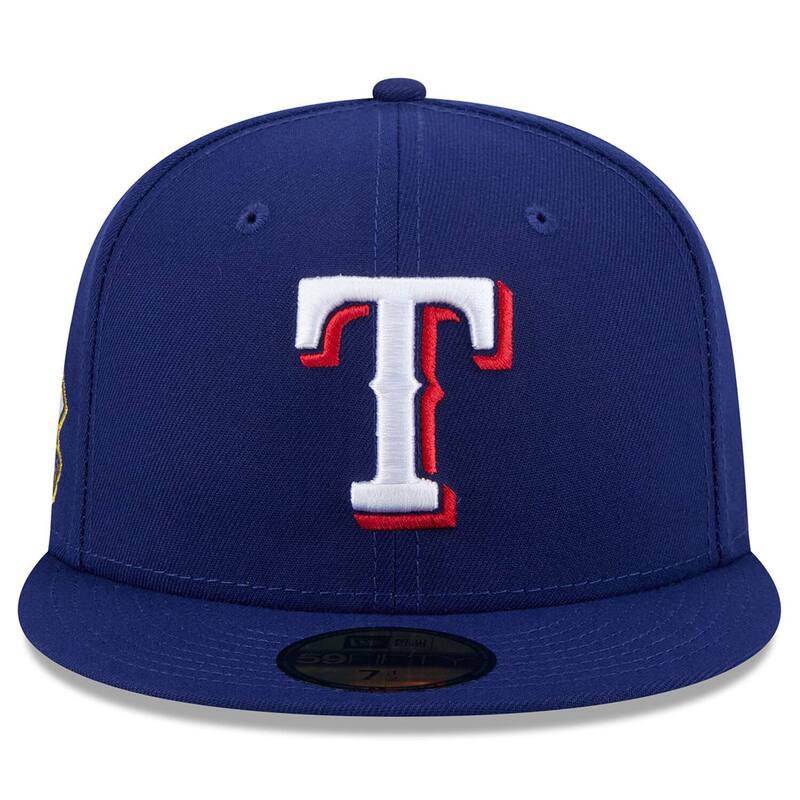 【送料無料】 ニューエラ メンズ 帽子 アクセサリー Men's New Era Royal Texas Rangers 2025 Jackie Robinson Day 59FIFTY Fitted Hat Rgr Blue