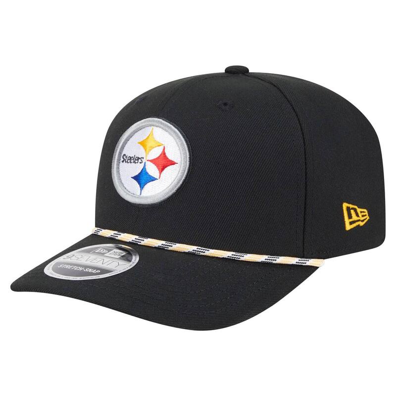 ̵ ˥塼  ˹ ꡼ Men's New Era Black Pittsburgh Steelers Gam...