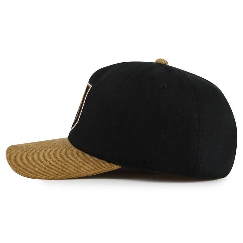 【送料無料】 アメリカンニードル メンズ 帽子 アクセサリー Men's American Needle Black/Gold Vegas Golden Knights Burnett Adjustable Hat Lvk Black