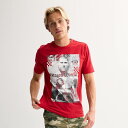 【送料無料】 ライセンス キャラクター メンズ Tシャツ トップス Men's Alex Pereira UFC Graphic Tee Red