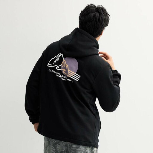【送料無料】 ビラボン メンズ Tシャツ トップス Men's Billabong Graphic Hooded Sweatshirt Black 【送料無料】 ビラボン メンズ Tシャツ トップス Men's Billabong Graphic Hooded Sweatshirt Black