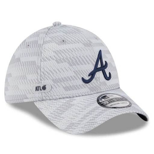 【送料無料】 ニューエラ メンズ 帽子 アクセサリー Men's New Era Gray Atlanta Braves 2025 MLB Clubhouse 39THIRTY Flex Hat Brv Grey 【送料無料】 ニューエラ メンズ 帽子 アクセサリー Men's New Era Gray Atlanta Braves 2025 MLB Clubhouse 39THIRTY Flex Hat Brv Grey