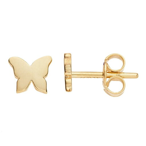 【送料無料】 アンブランデッド レディース ピアス・イヤリング アクセサリー 14k Gold Butterfly Stud Earrings 14k Gold 【送料無料】 アンブランデッド レディース ピアス・イヤリング アクセサリー 14k Gold Butterfly Stud Earrings 14k Gold