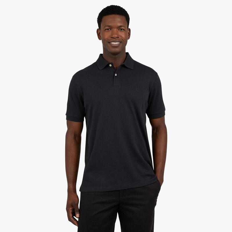 ̵ åץ  T ȥåץ Men's Chaps Short Sleeve Solid Interlock Po...