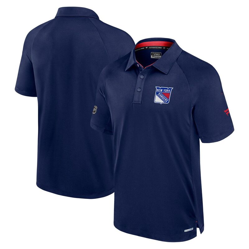 ̵ եʥƥ  T ȥåץ Men's Fanatics Navy New York Rangers Auth...