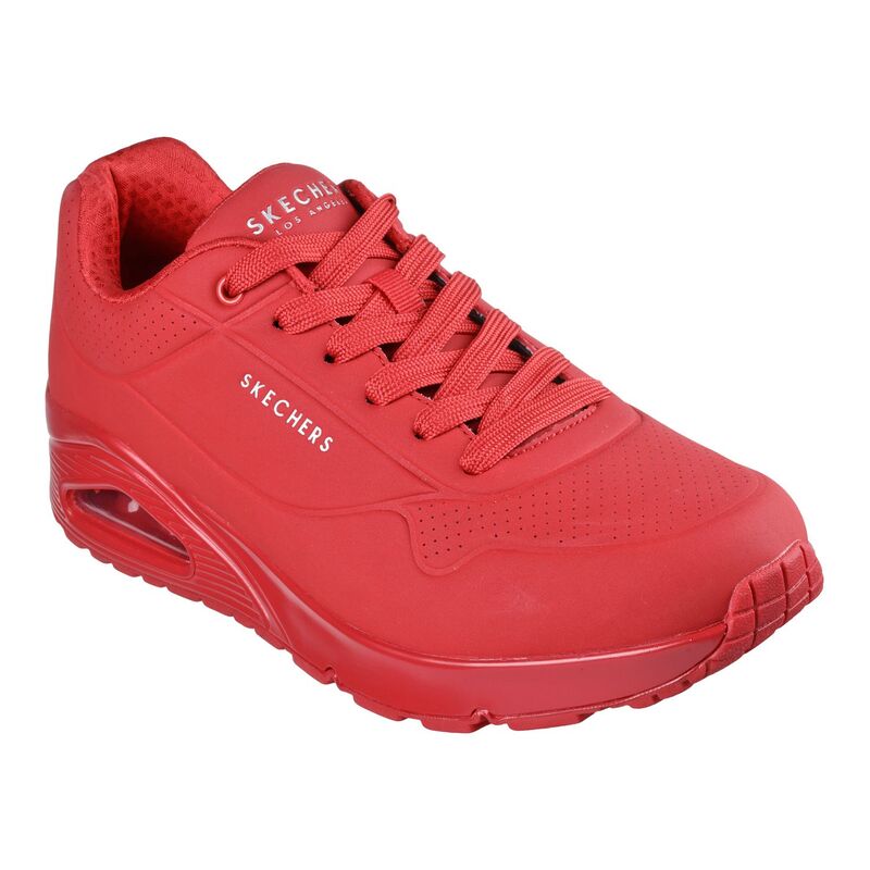 楽天ReVida 楽天市場店【送料無料】 スケッチャーズ メンズ スニーカー シューズ Skechers Street Street Uno Stand on Air Men's Shoes Red Red