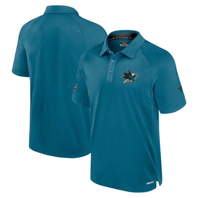 ̵ եʥƥ  T ȥåץ Men's Fanatics Teal San Jose Sharks Authe...