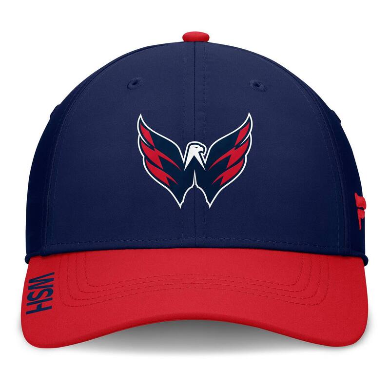 【送料無料】 ファナティクス メンズ 帽子 アクセサリー Men's Fanatics Navy/Red Washington Capitals Authentic Pro Rink Flex Hat Cap Navy