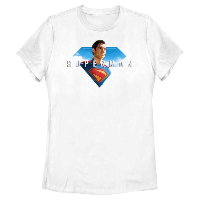 ReVida ŷԾŹ㤨̵֡ 饤 饯 ǥ T ȥåץ Juniors' DC Comics Superman Shield Poster Graphic Tee WhiteפβǤʤ7,480ߤˤʤޤ