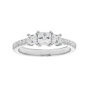 【送料無料】 アンブランデッド レディース リング アクセサリー The Regal Collection 14k Gold 1 Carat T.W. IGL ...