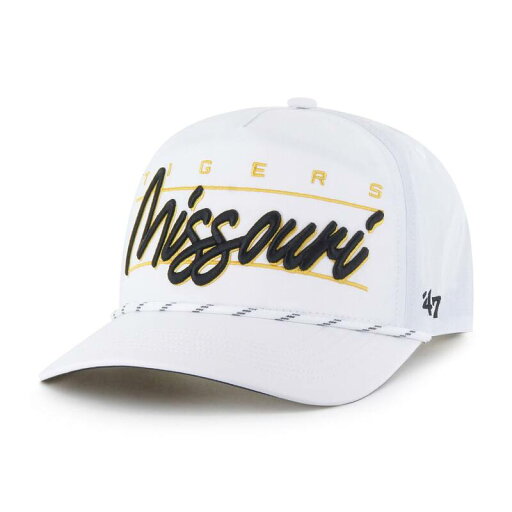 【送料無料】 フォーティセブンブランド メンズ 帽子 アクセサリー Men's '47 White Missouri Tigers Condor Hitch brrr Adjustable Hat Msi White 【送料無料】 フォーティセブンブランド メンズ 帽子 アクセサリー Men's '47 White Missouri Tigers Condor Hitch brrr Adjustable Hat Msi White