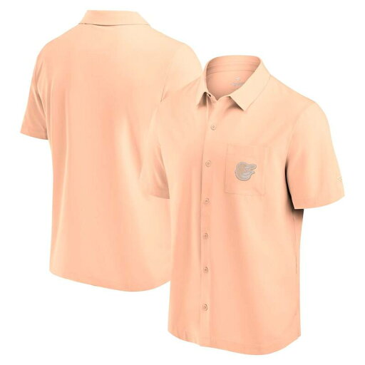 【送料無料】 ファナティクス メンズ Tシャツ トップス Men's Fanatics Light Pink Baltimore Orioles Front Office Button-Up Shirt Orl Light 【送料無料】 ファナティクス メンズ Tシャツ トップス Men's Fanatics Light Pink Baltimore Orioles Front Office Button-Up Shirt Orl Light